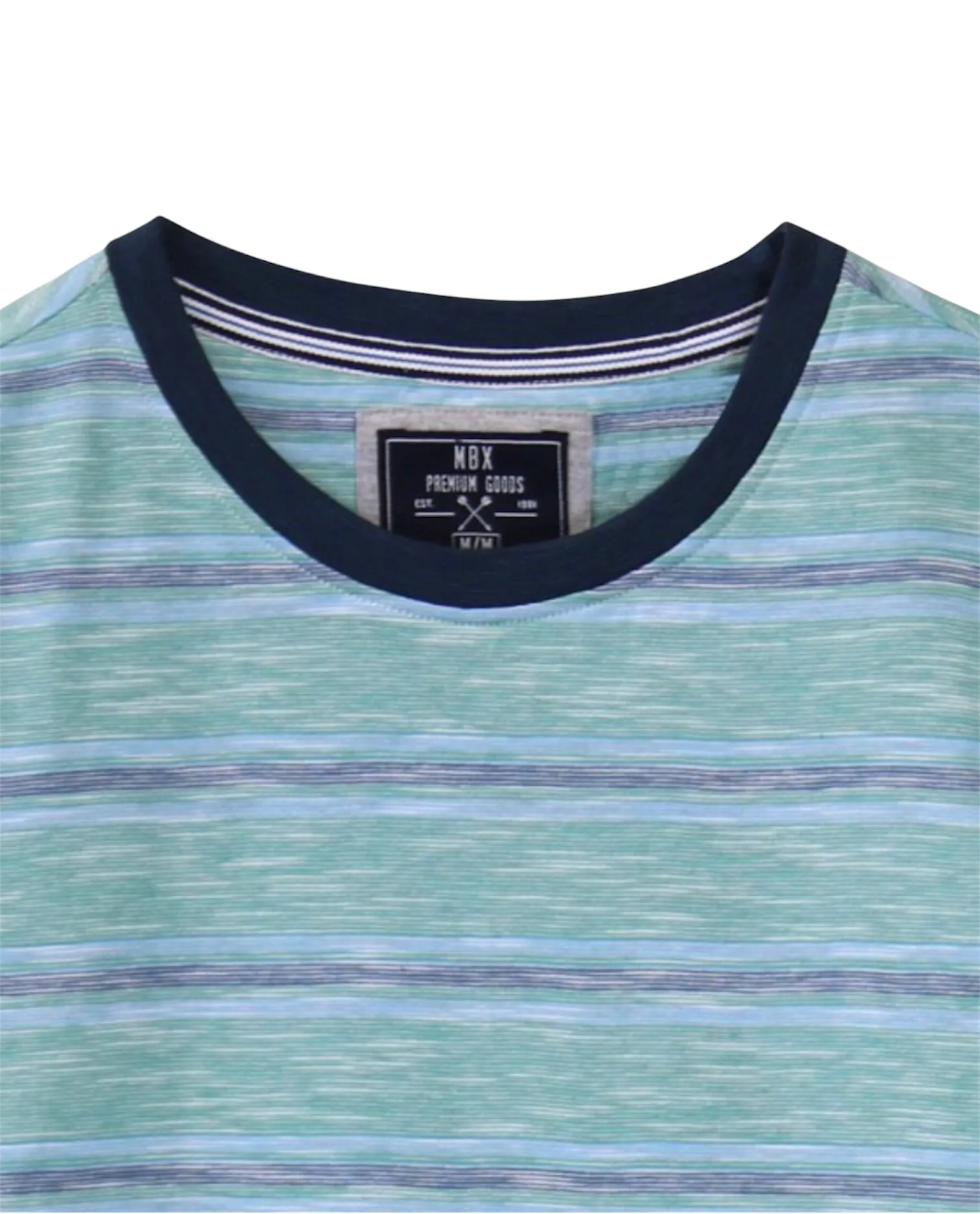 Heather Green Stripe Shirt