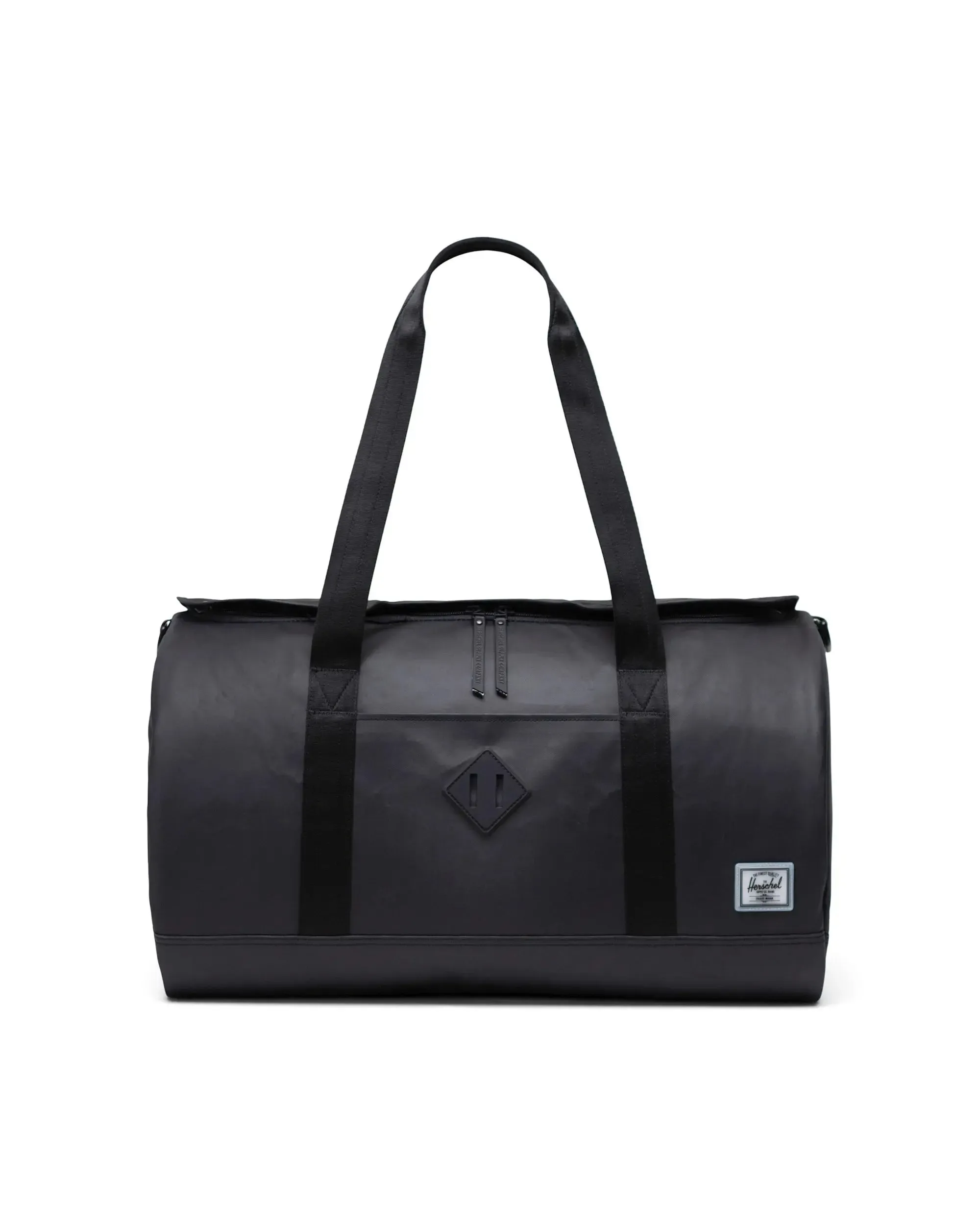 HERSCHEL HERITAGE DUFFLE BLACK WEATHER RESISTANT