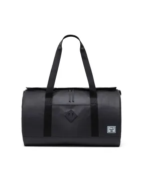 HERSCHEL HERITAGE DUFFLE BLACK WEATHER RESISTANT