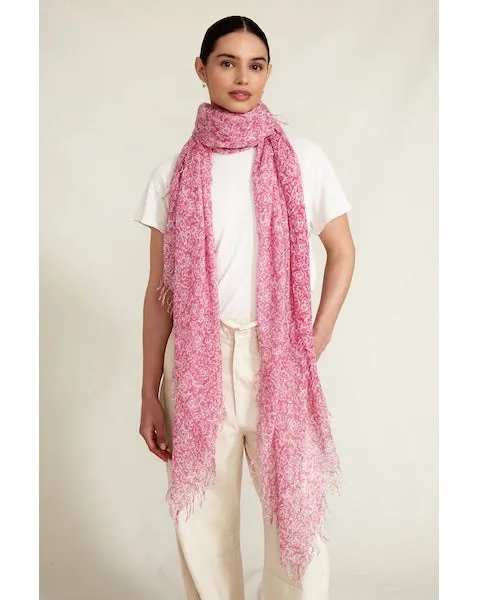 Hibiscus Floral Scarf