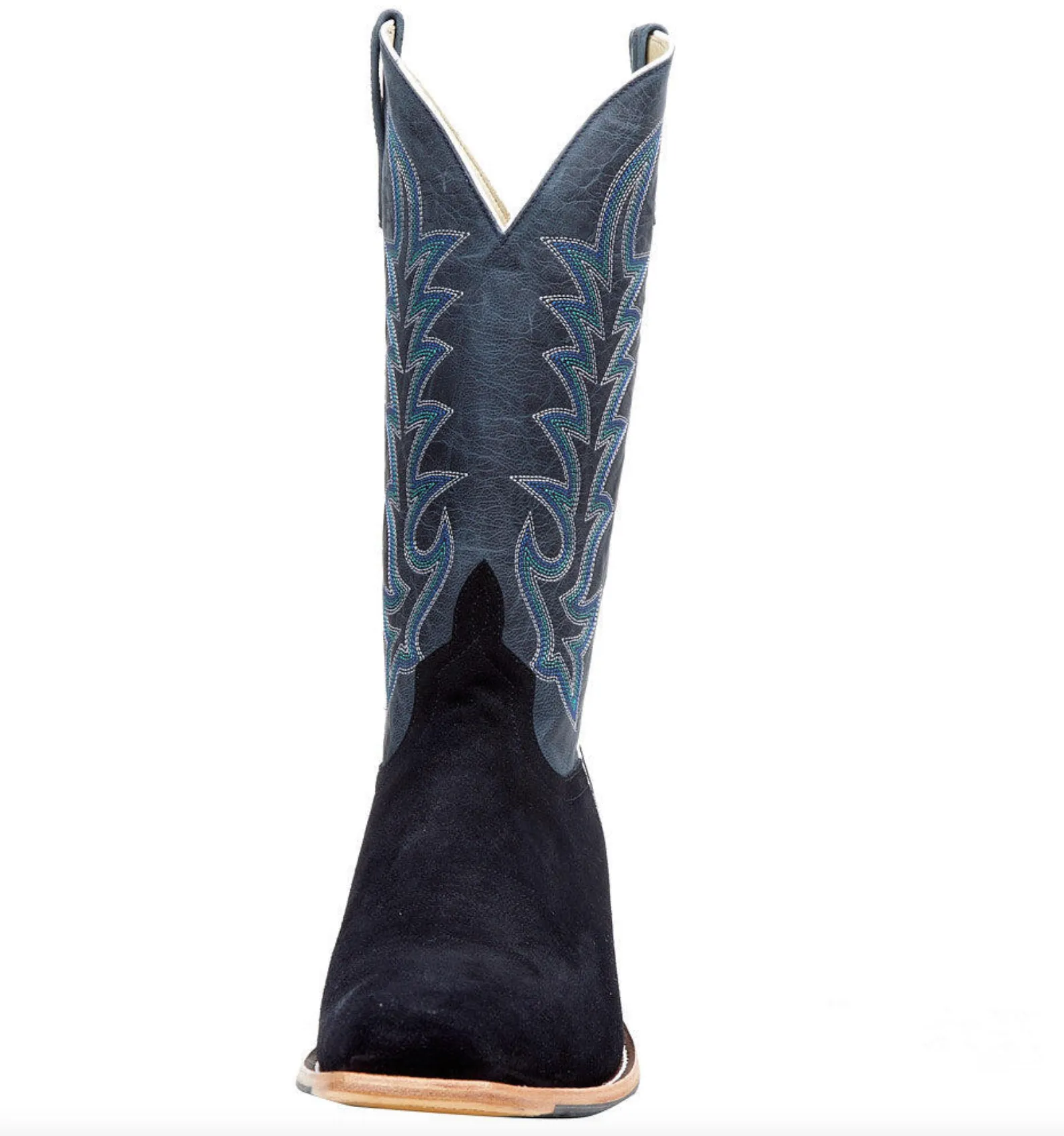 HP9502 - Horse Power Top Hand Men's Black Suede