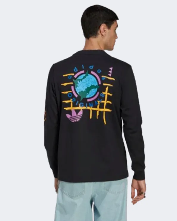 Ii8469 Wh Ls Tee Black