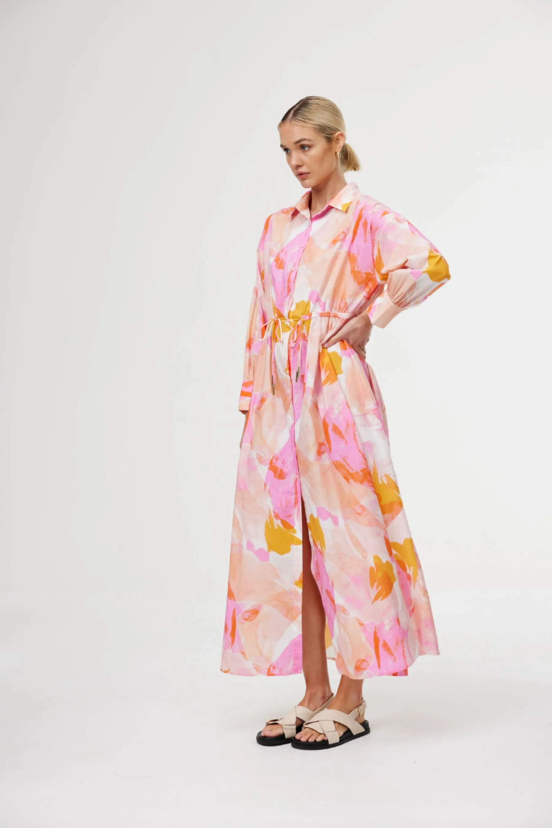Isla Shirt Dress | Confetti
