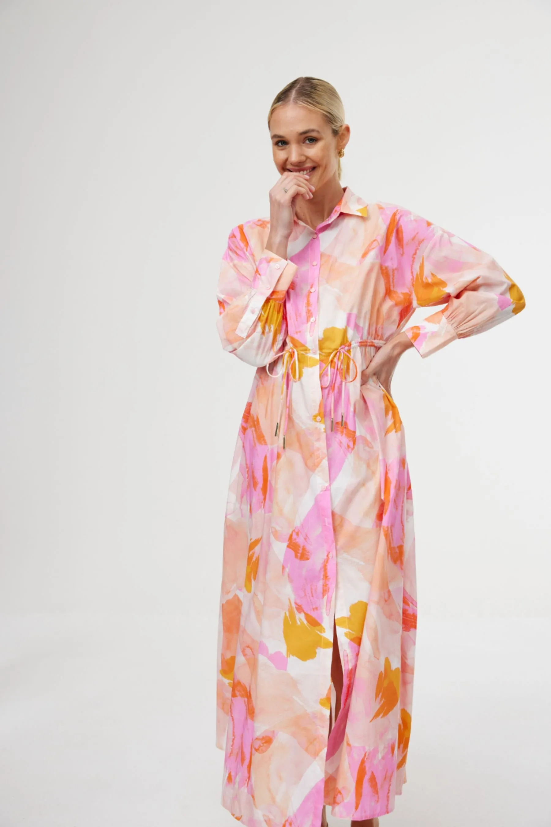 Isla Shirt Dress | Confetti