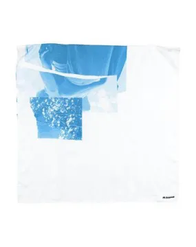 Jil Sander Man Square scarf Blue -- --
