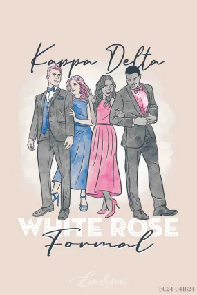 Kappa Delta Appalachian State University Formal T-shirt