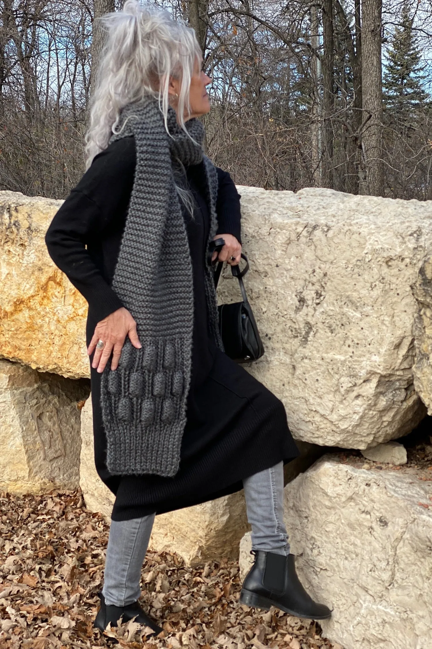 Knit Kit - The Bobble Scarf