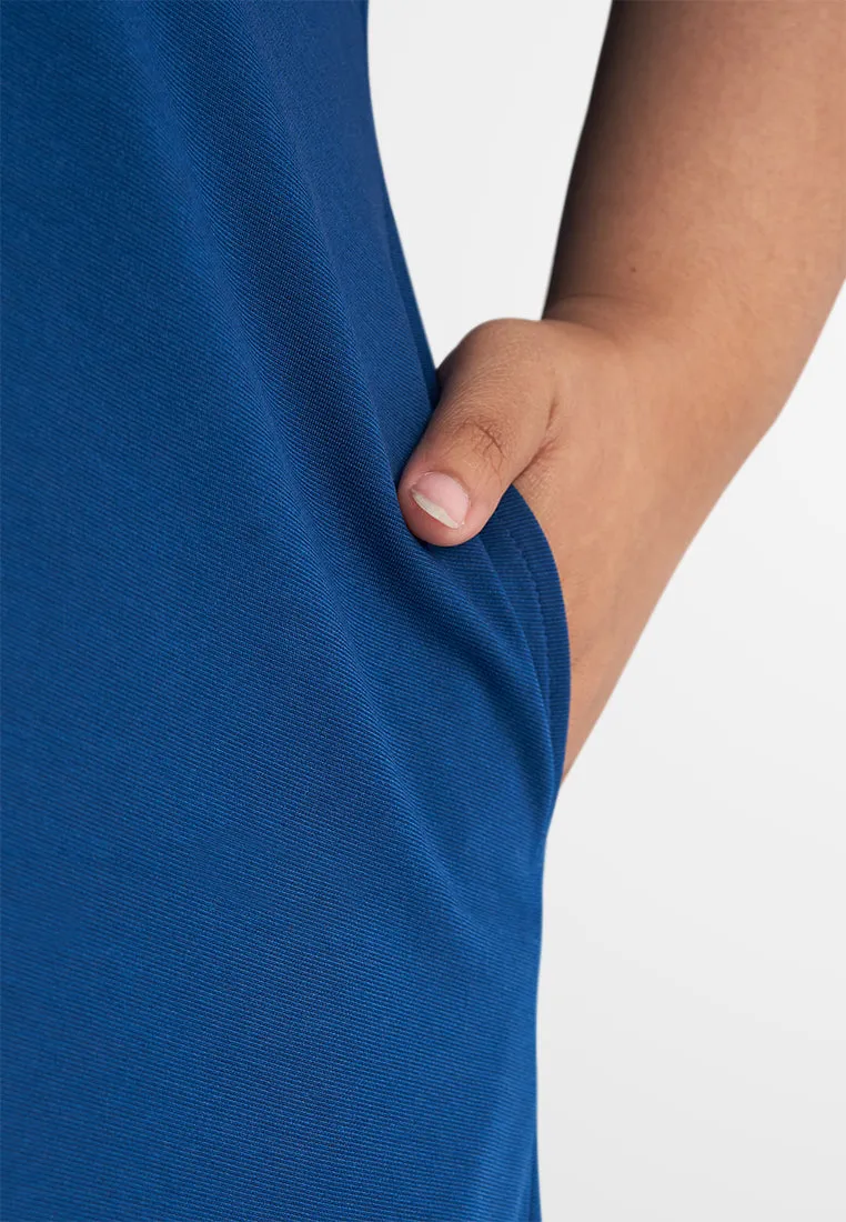 Kylie Short Sleeve Stretchable Ribbed Dress