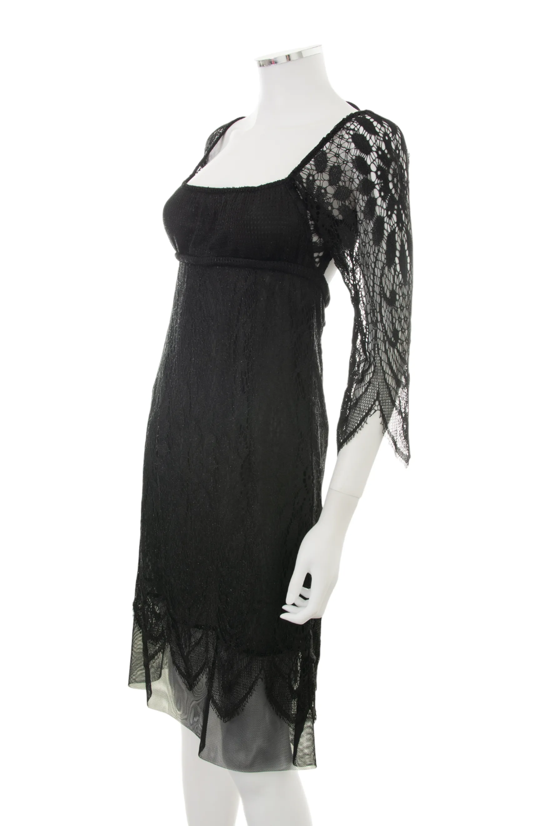 Lace Long Sleeve Dress