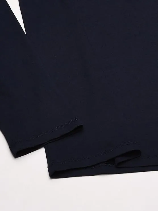 Lacoste Men's Long Sleeve Jersey Pima Regular Fit Crewneck T-Shirt