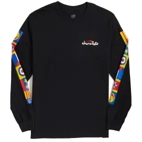 Lakai Chocolate Flags Long Sleeve Tee - Black