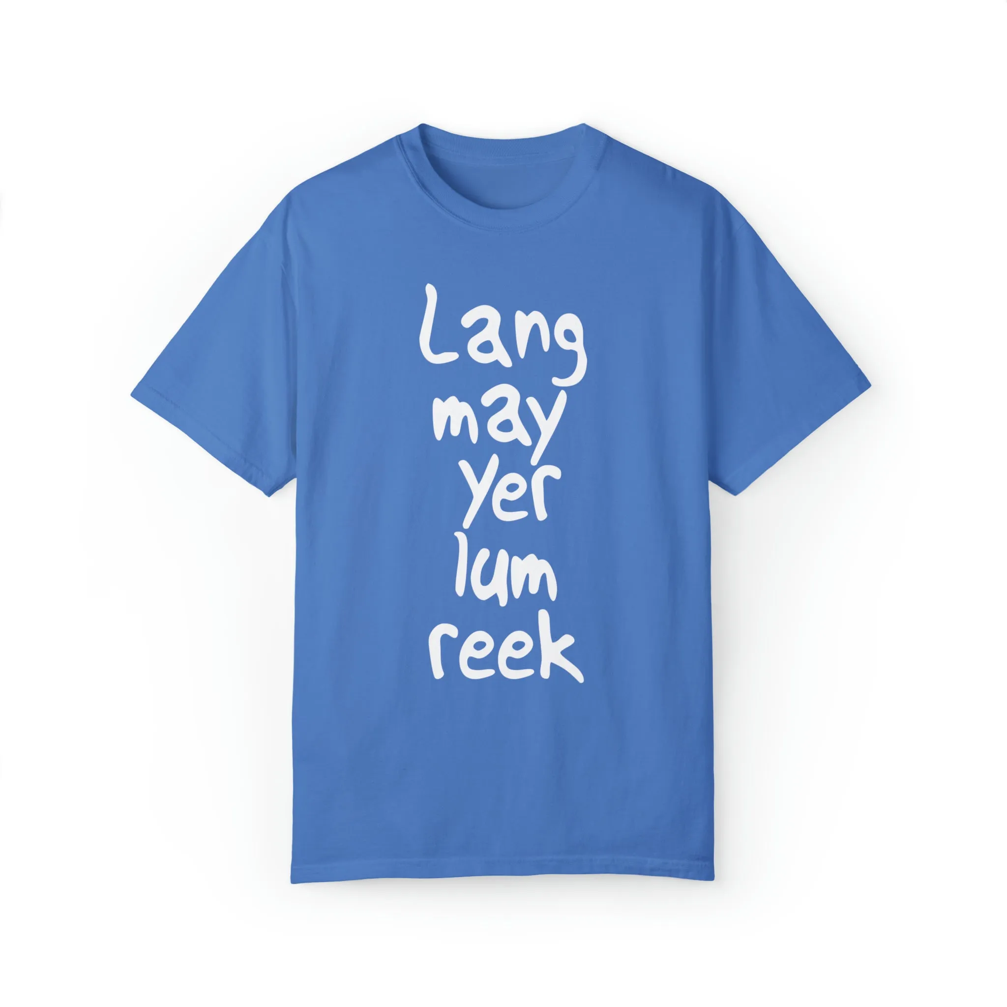 Lang May Yer Lum Reek Unisex Tee: Celebrating Scotland