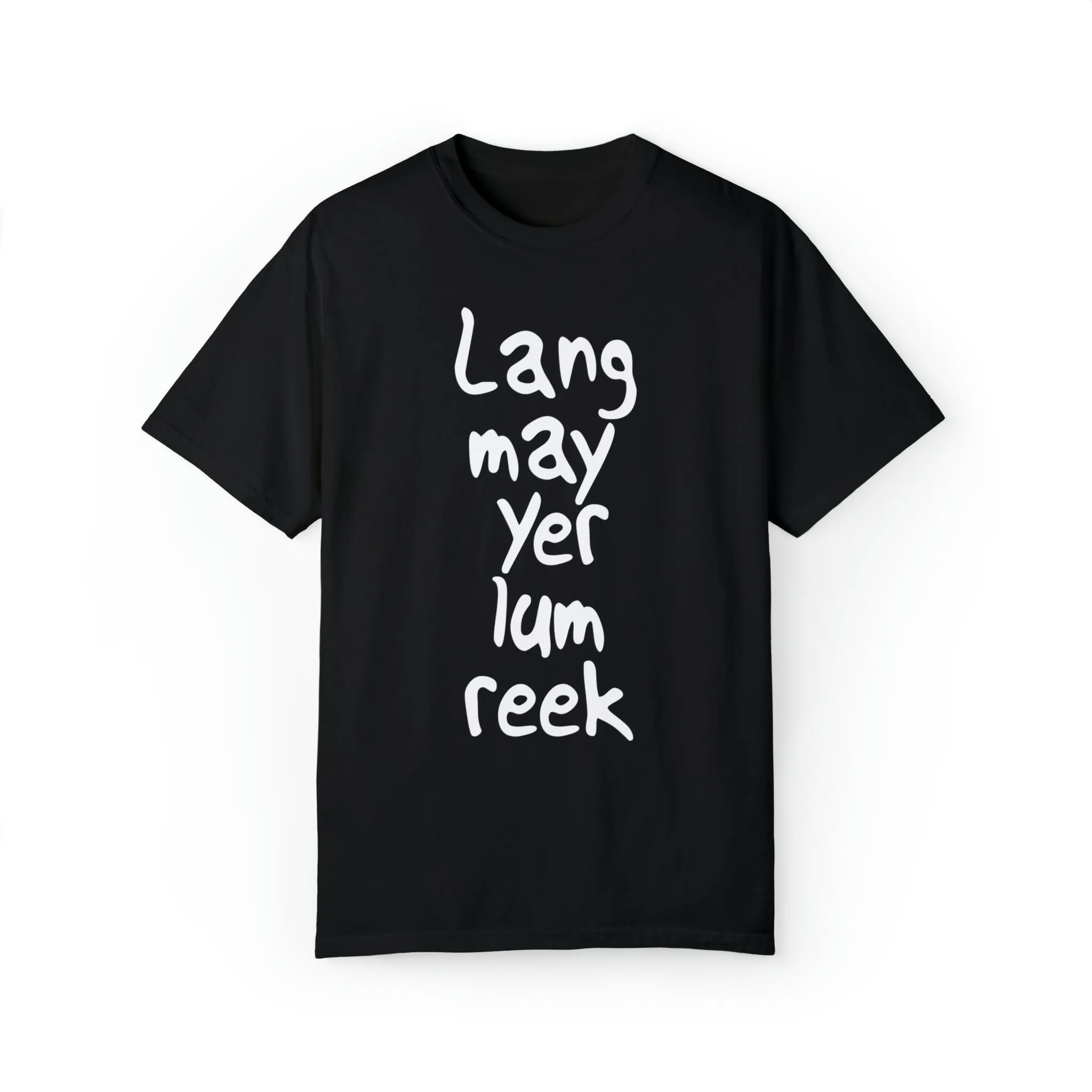 Lang May Yer Lum Reek Unisex Tee: Celebrating Scotland