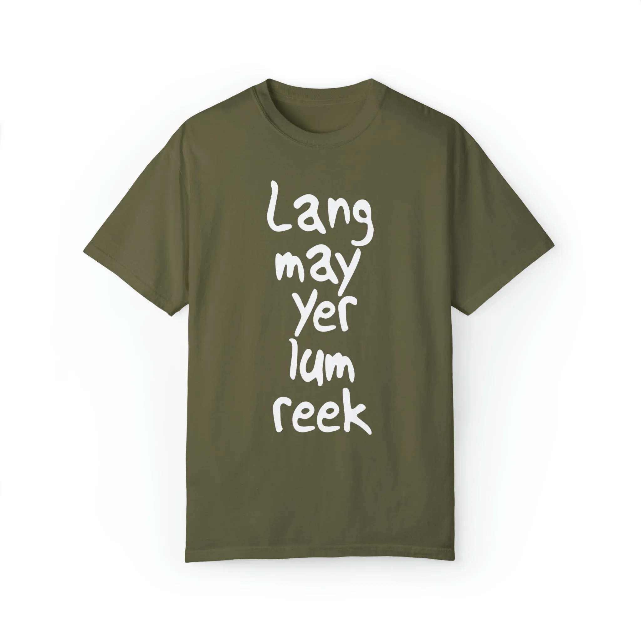 Lang May Yer Lum Reek Unisex Tee: Celebrating Scotland