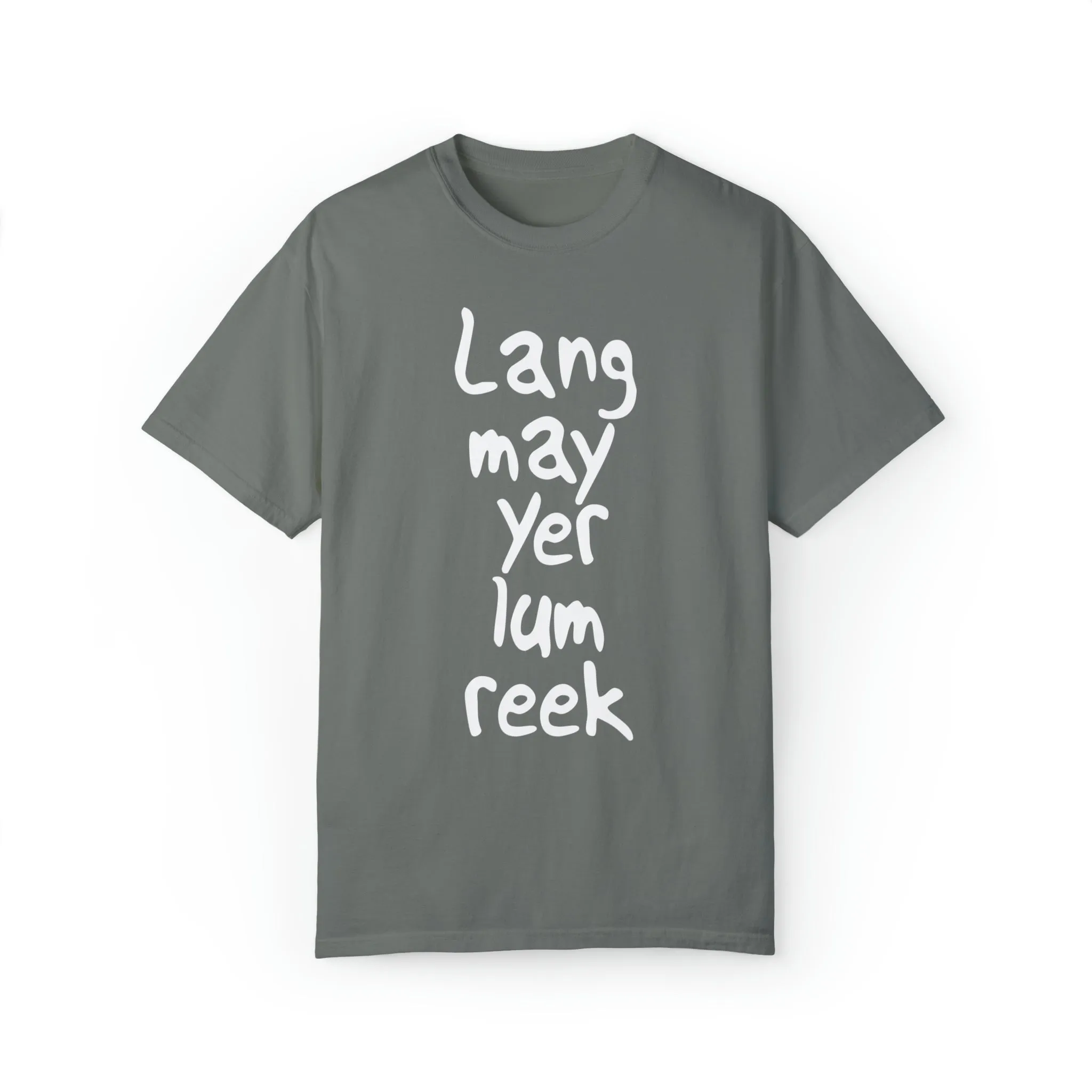 Lang May Yer Lum Reek Unisex Tee: Celebrating Scotland