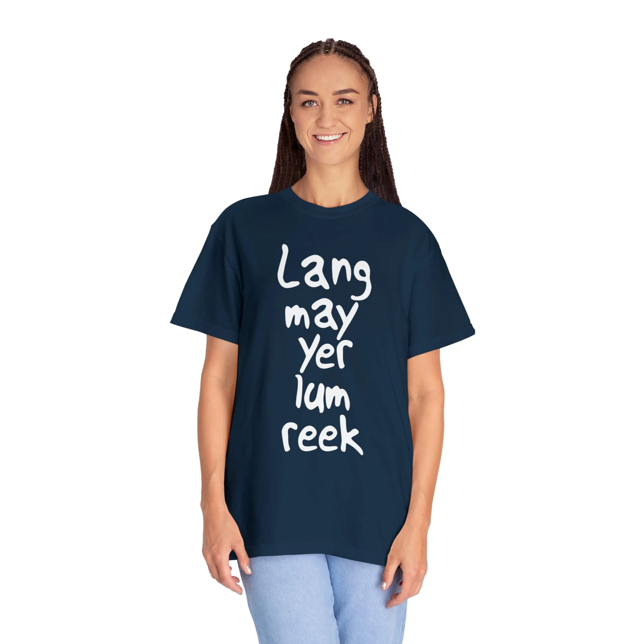 Lang May Yer Lum Reek Unisex Tee: Celebrating Scotland