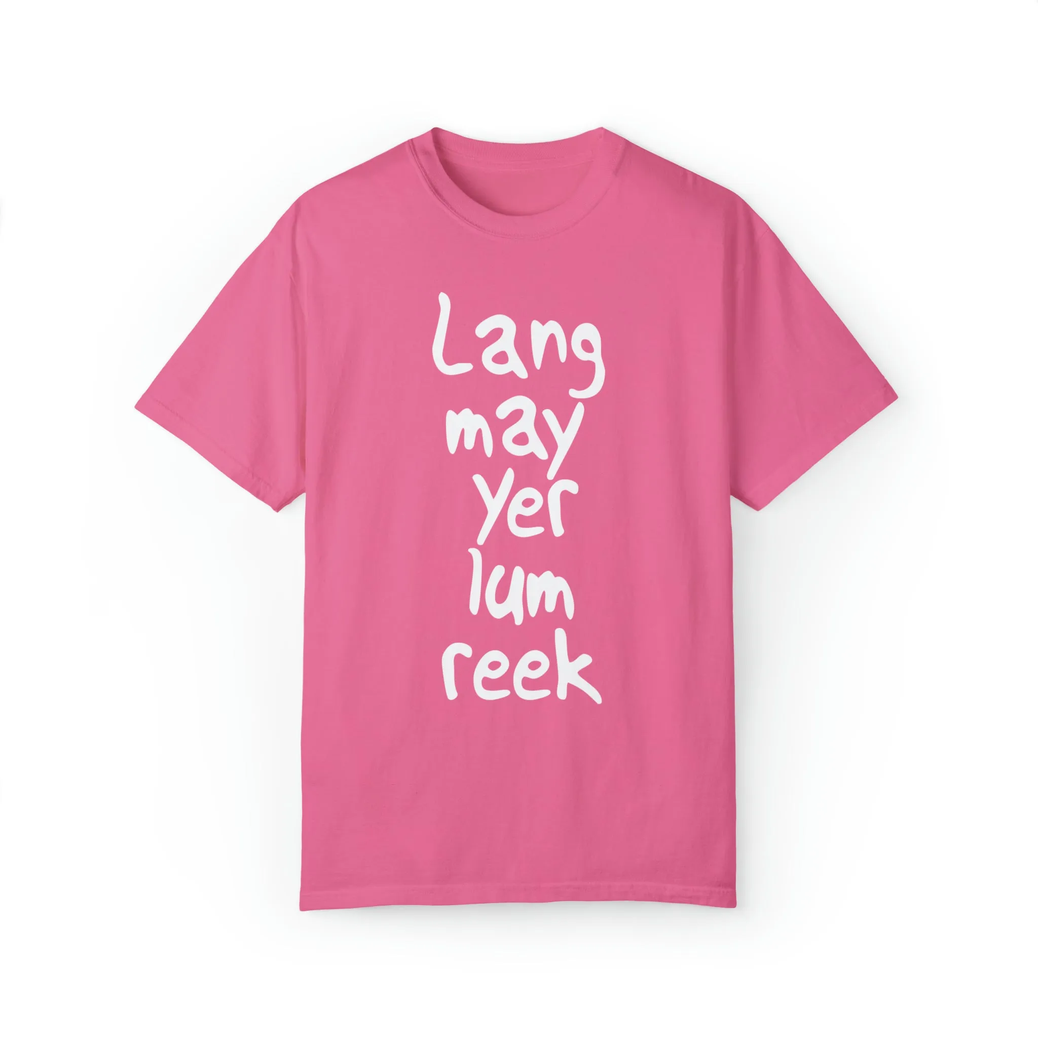 Lang May Yer Lum Reek Unisex Tee: Celebrating Scotland