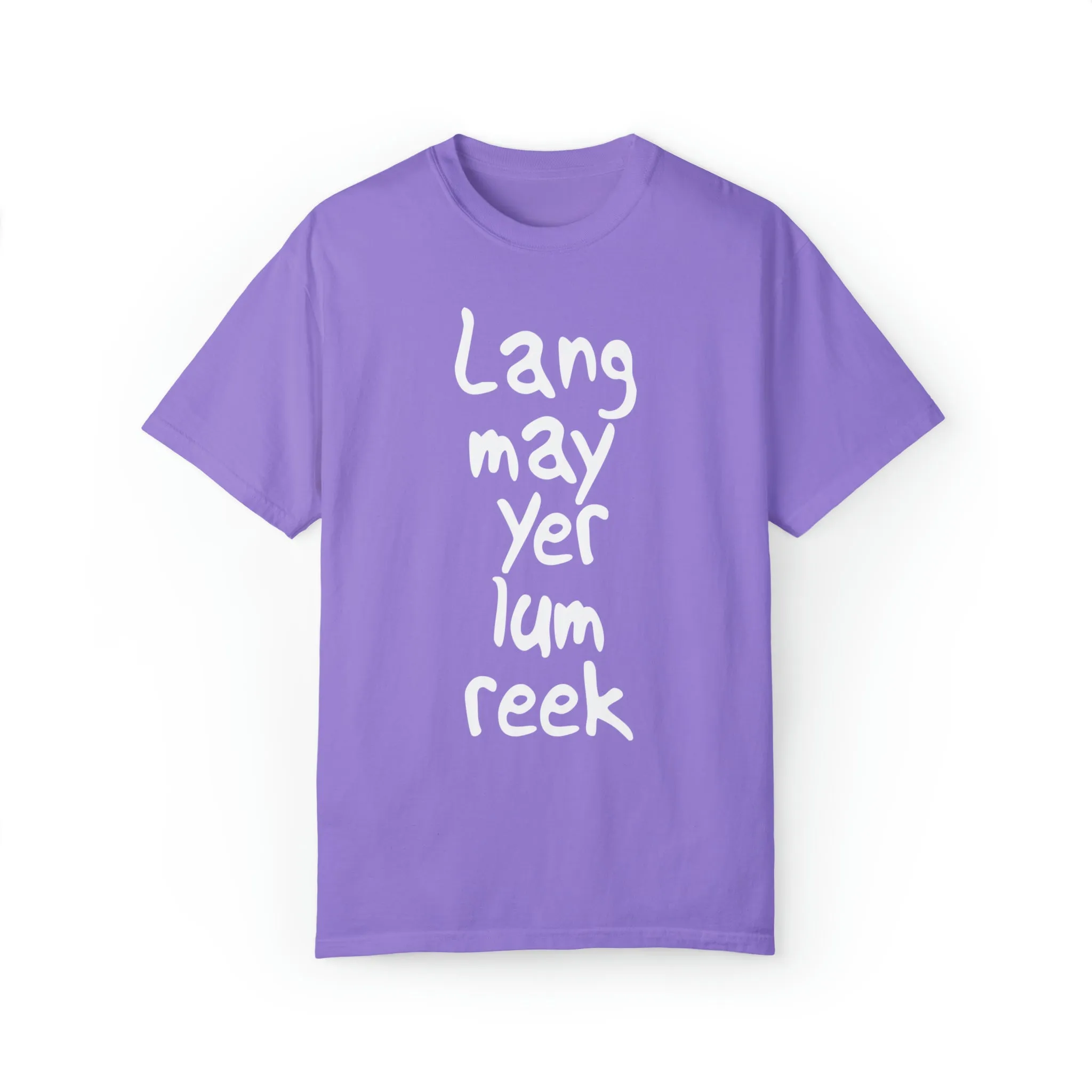 Lang May Yer Lum Reek Unisex Tee: Celebrating Scotland