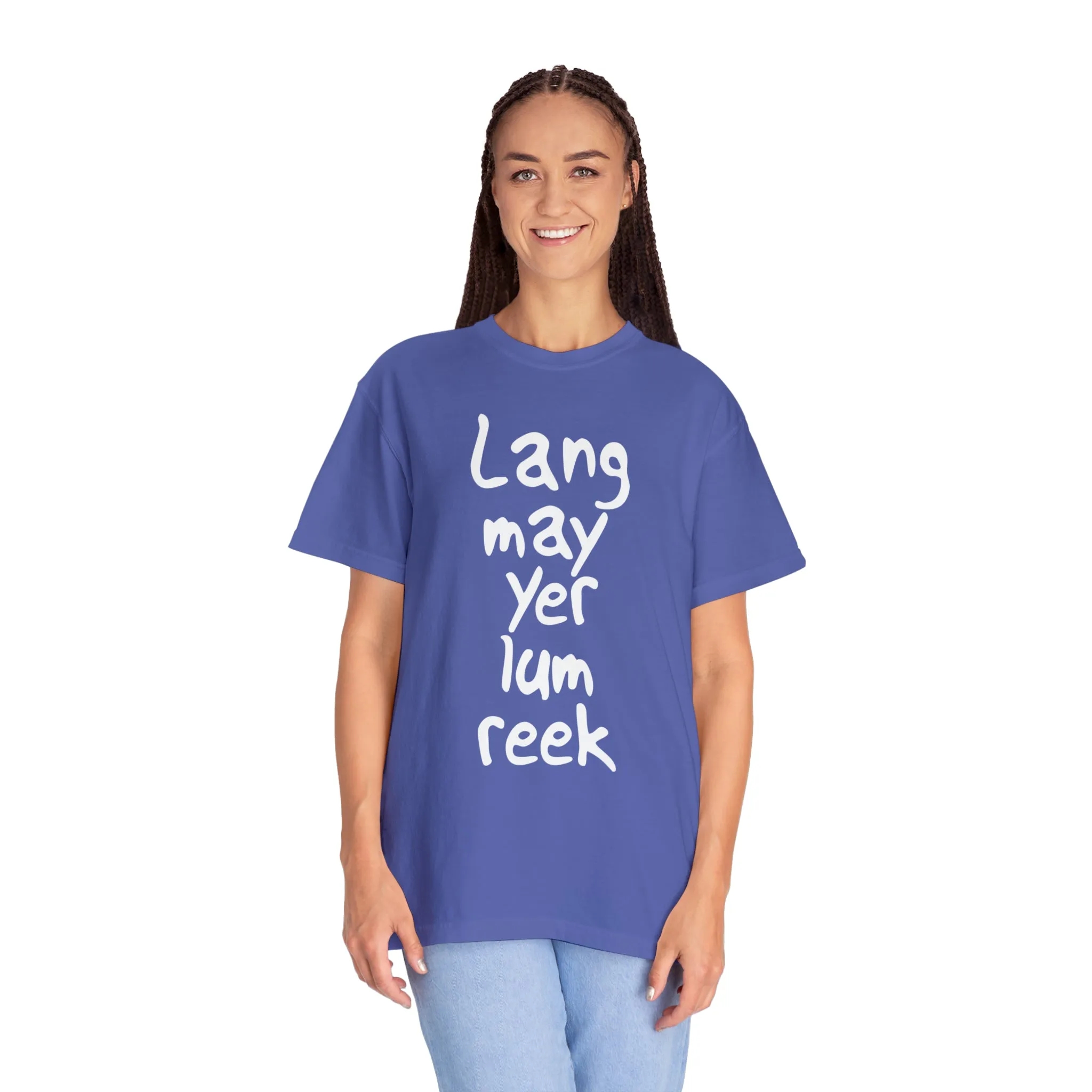 Lang May Yer Lum Reek Unisex Tee: Celebrating Scotland