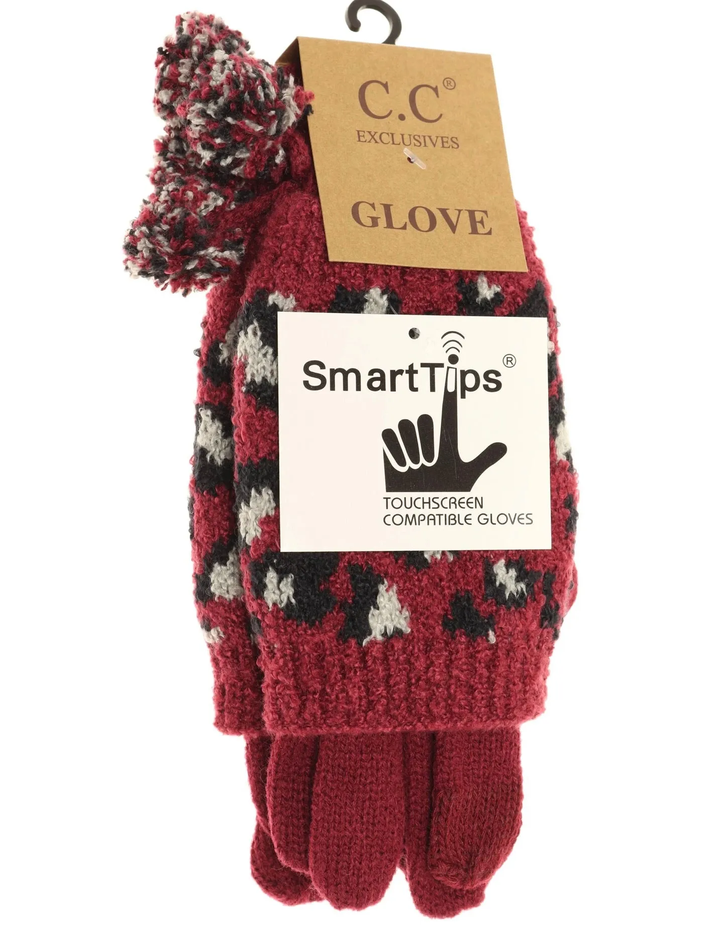 Leopard Boucle Knit Authentic CC Collection