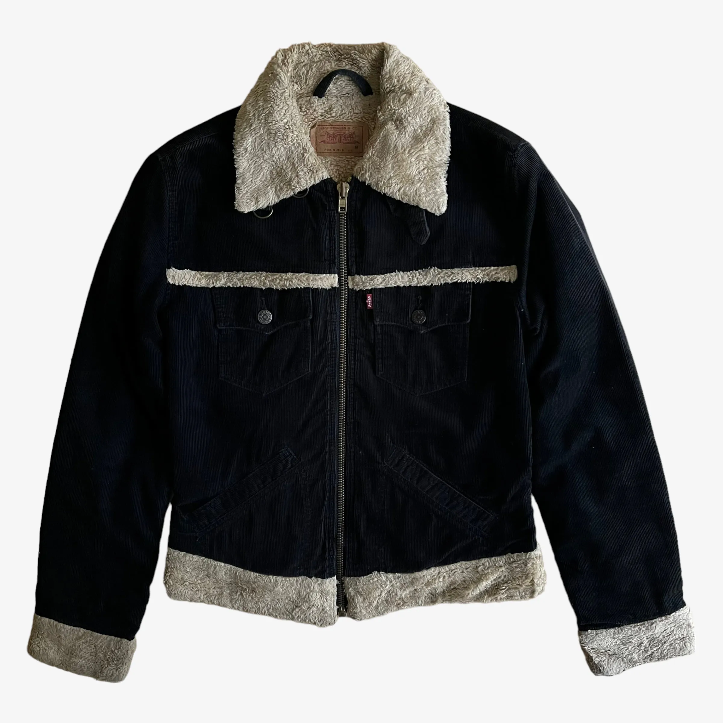 Levi's Corduroy Jacket With Faux Fur Lining (Womenswear)