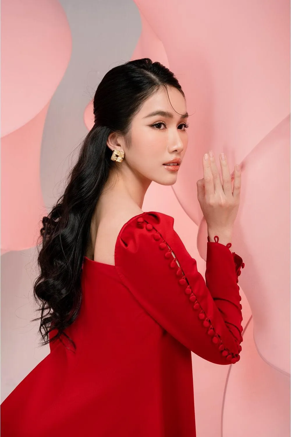 Lily Square Neck Dress
