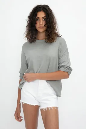 Loffler Jersey Tee in Pigment Shale