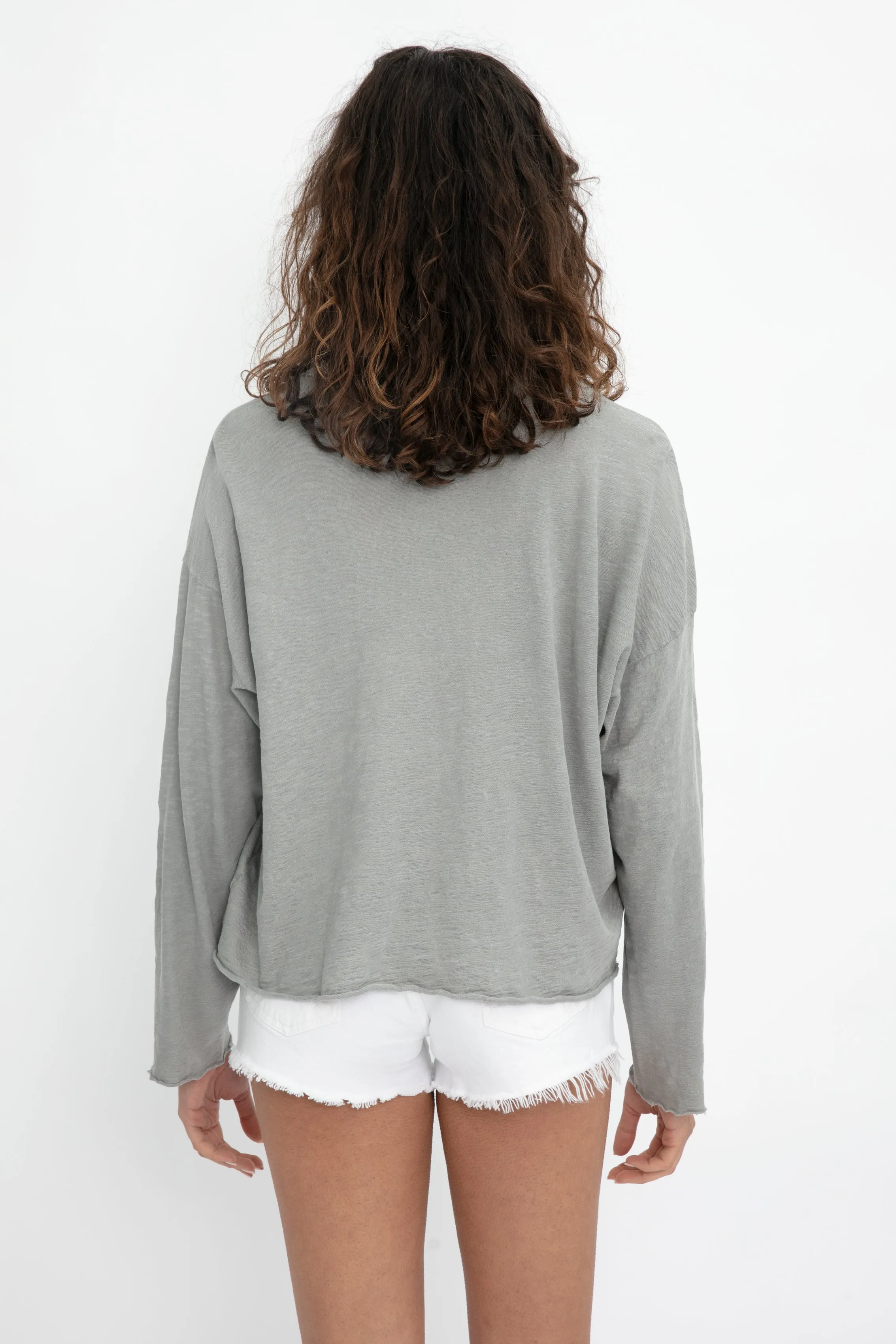Loffler Jersey Tee in Pigment Shale