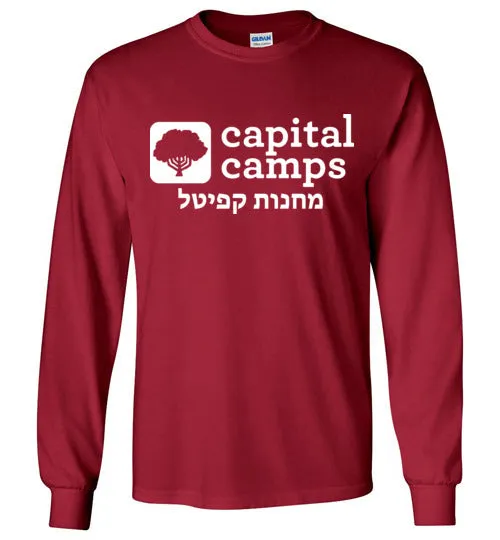 Long Sleeve T-Shirt - White Rectangle