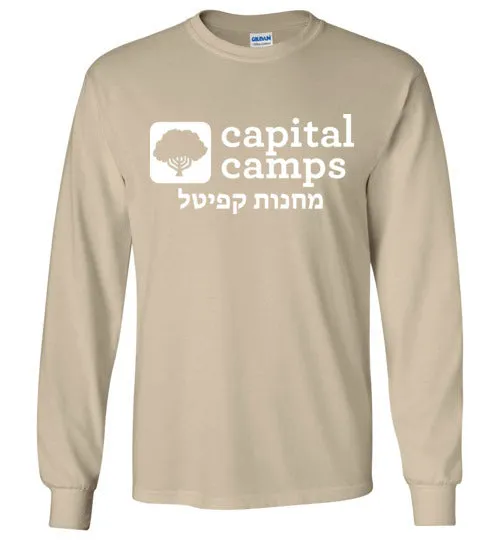 Long Sleeve T-Shirt - White Rectangle