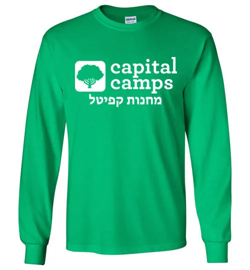 Long Sleeve T-Shirt - White Rectangle