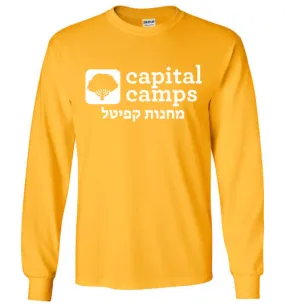 Long Sleeve T-Shirt - White Rectangle