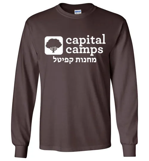 Long Sleeve T-Shirt - White Rectangle