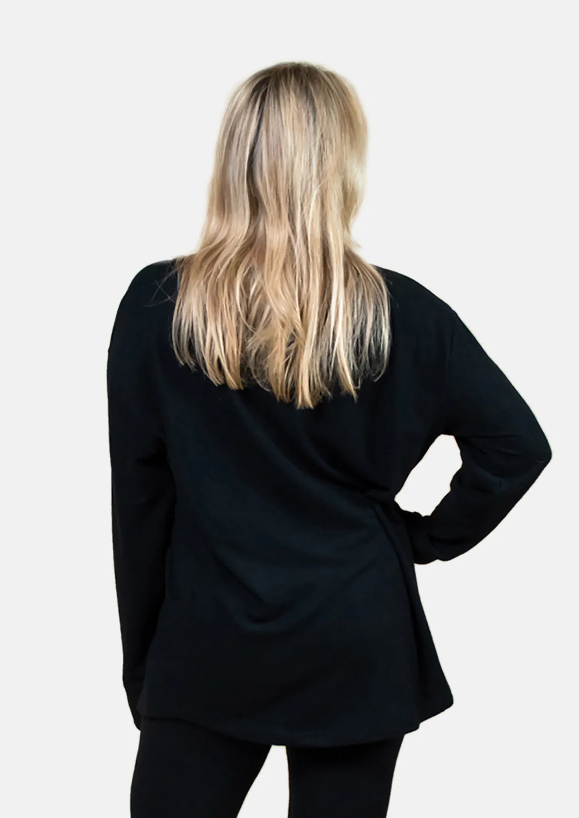 Long Sleeved V-Neck Top