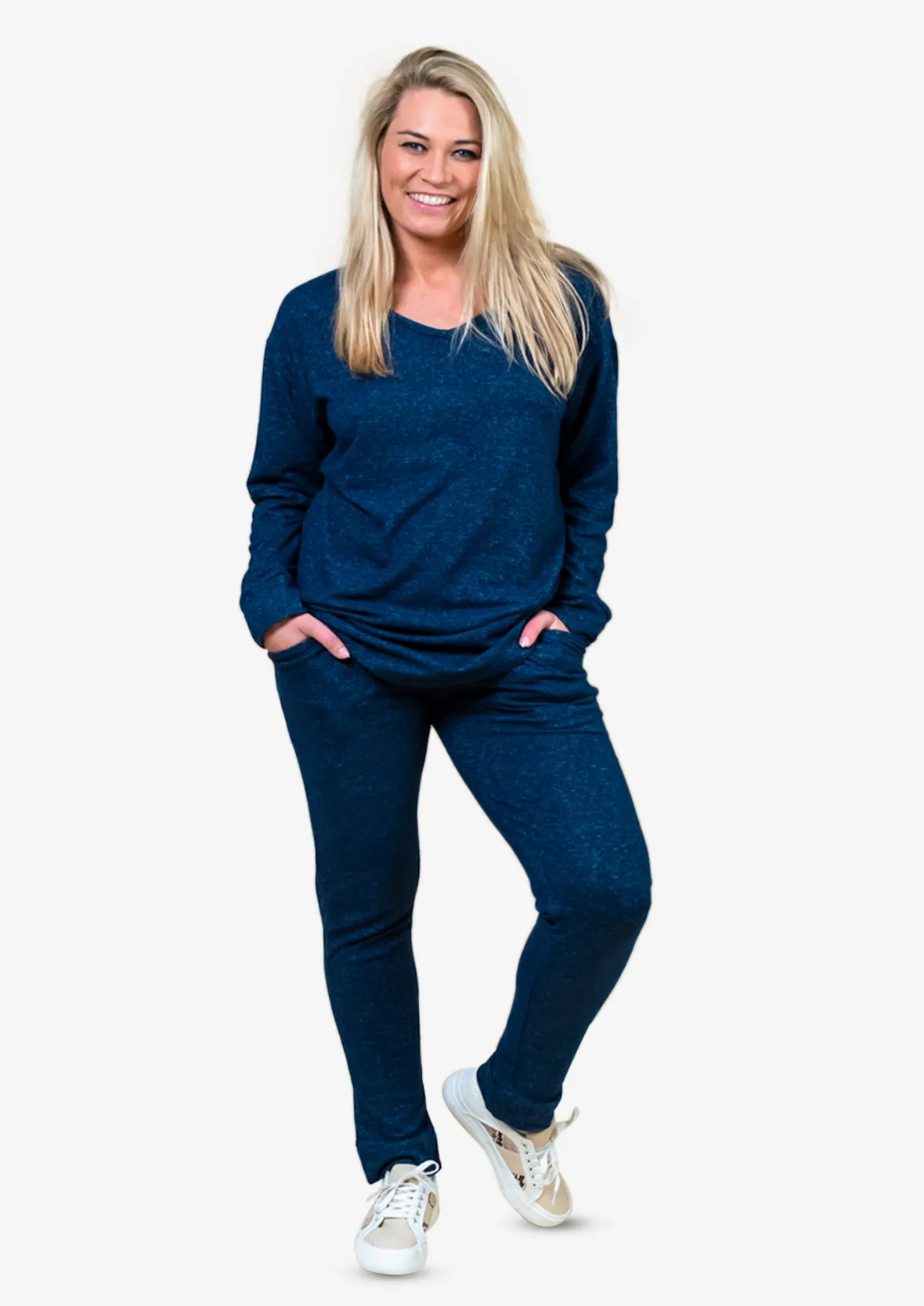 Long Sleeved V-Neck Top