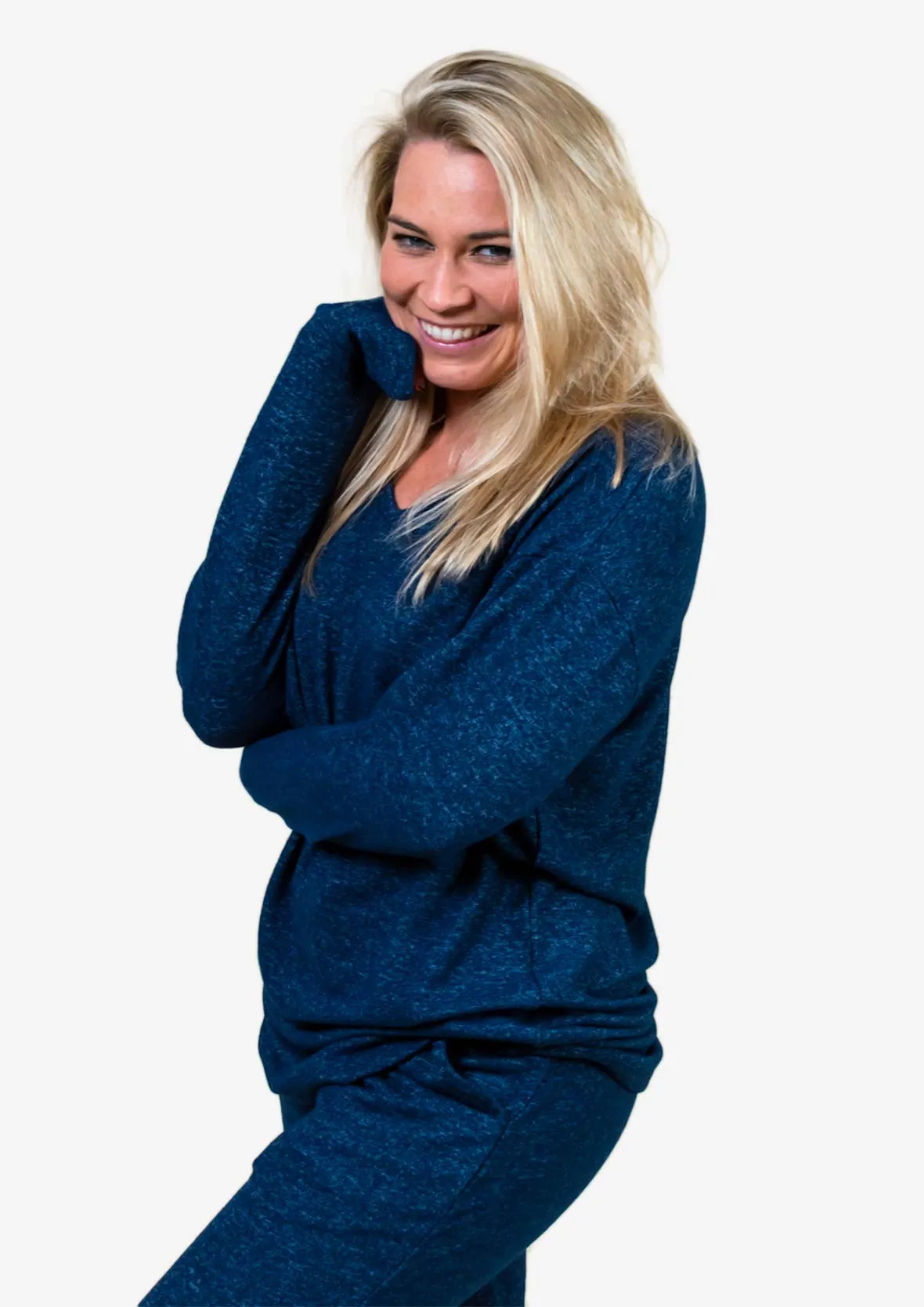 Long Sleeved V-Neck Top
