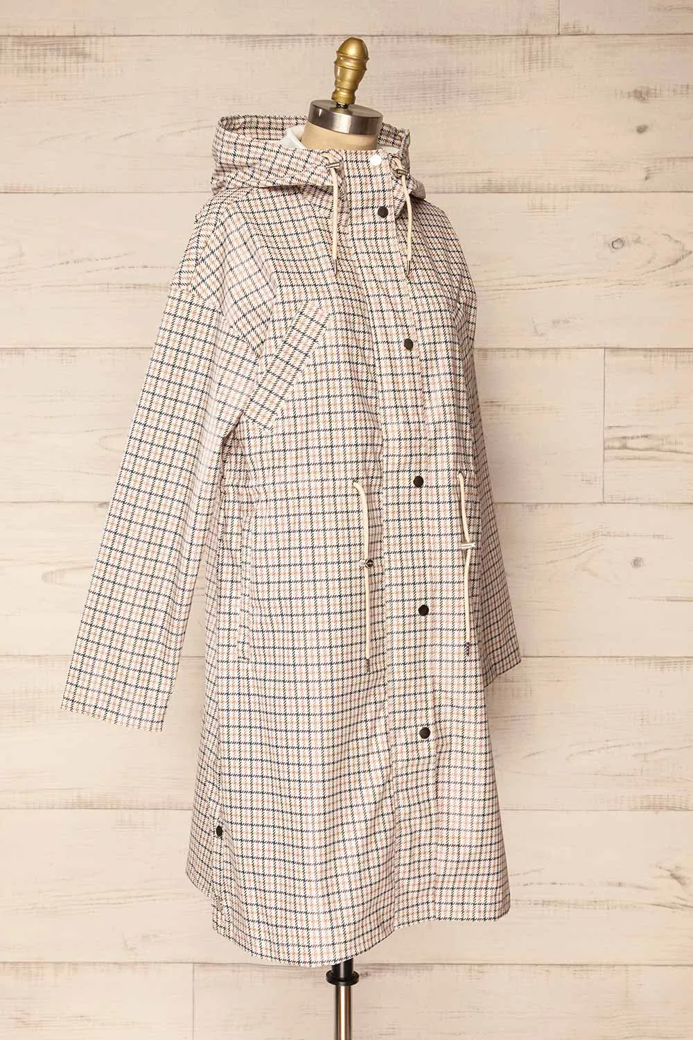 Loughborough | Plaid Raincoat
