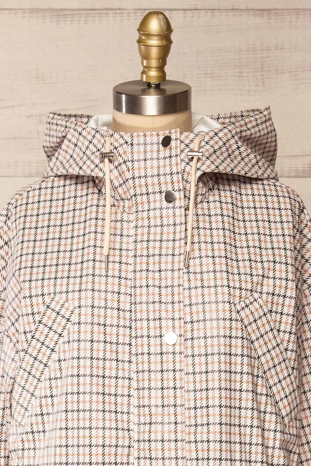 Loughborough | Plaid Raincoat