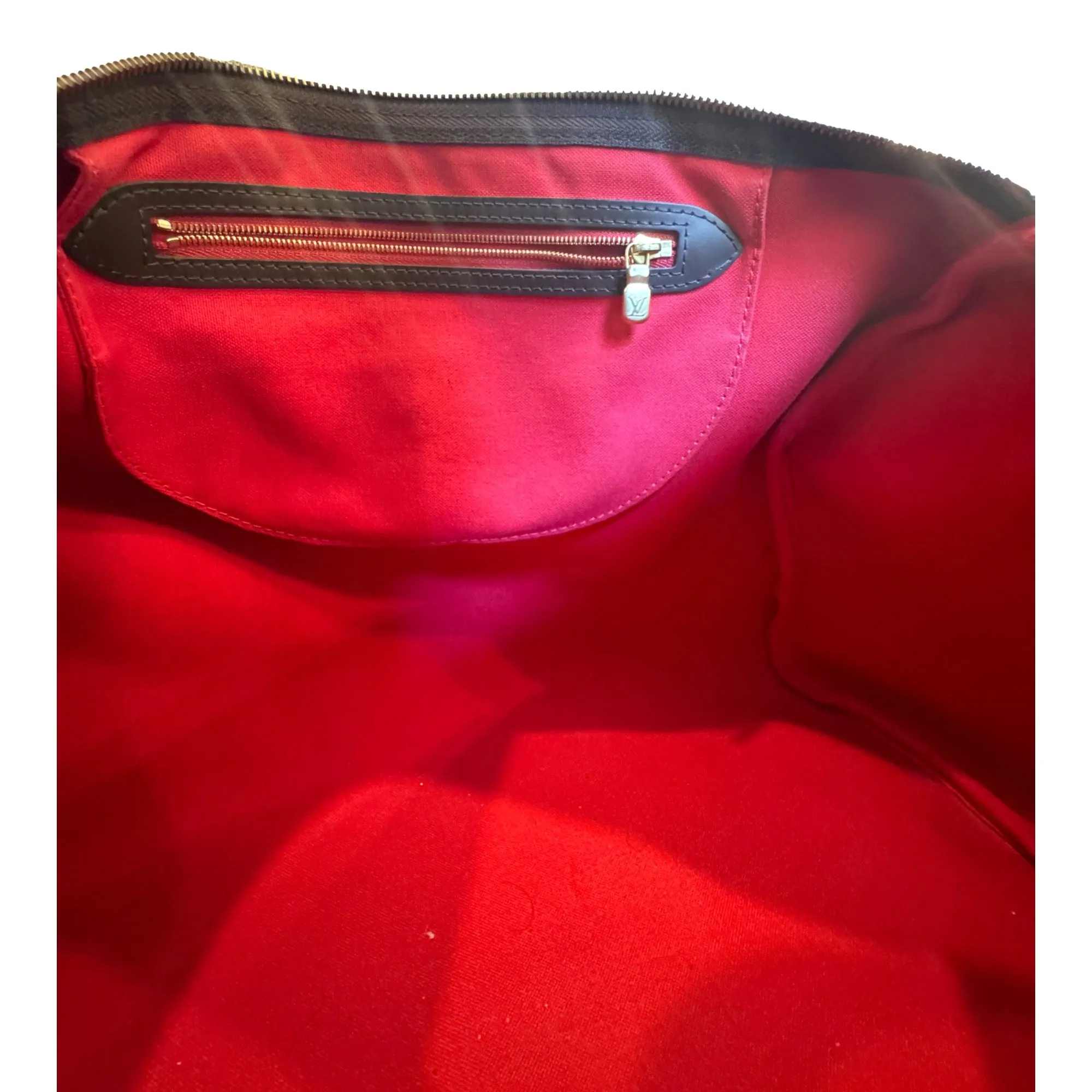 Louis Vuitton Speedy 25 Damier Ebene Top Handle Handbag