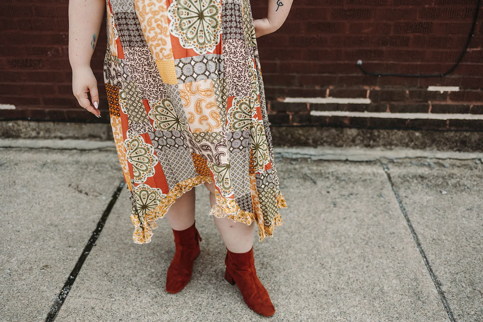 madeline dress in olive