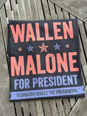 Malone Wallen 2024 Graphic Tee Custom Order