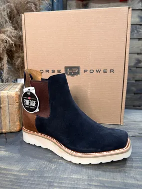 Marine Blue Suede