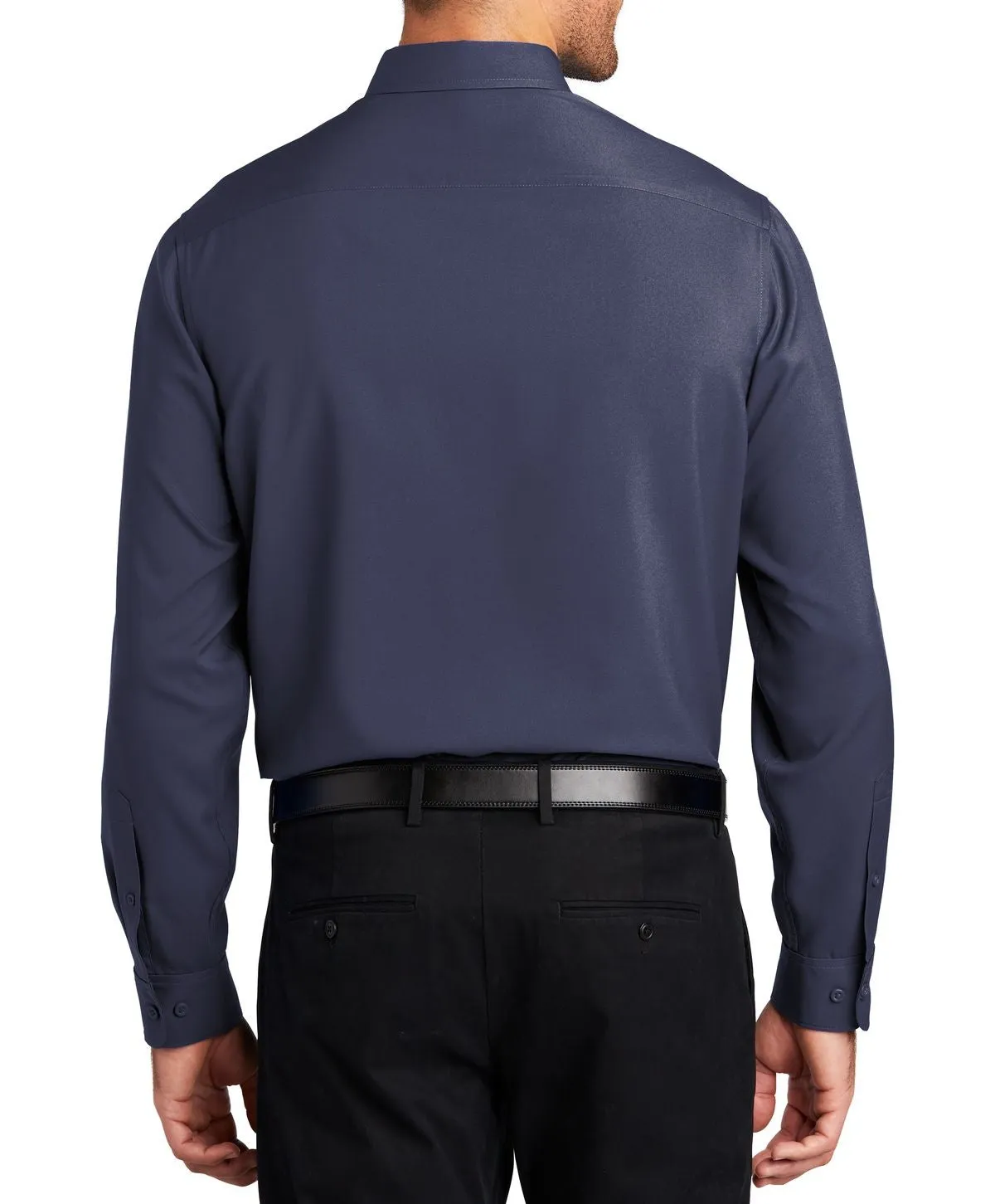 Men's Long Sleeve Performance Staff Dress Shirt with Pocket