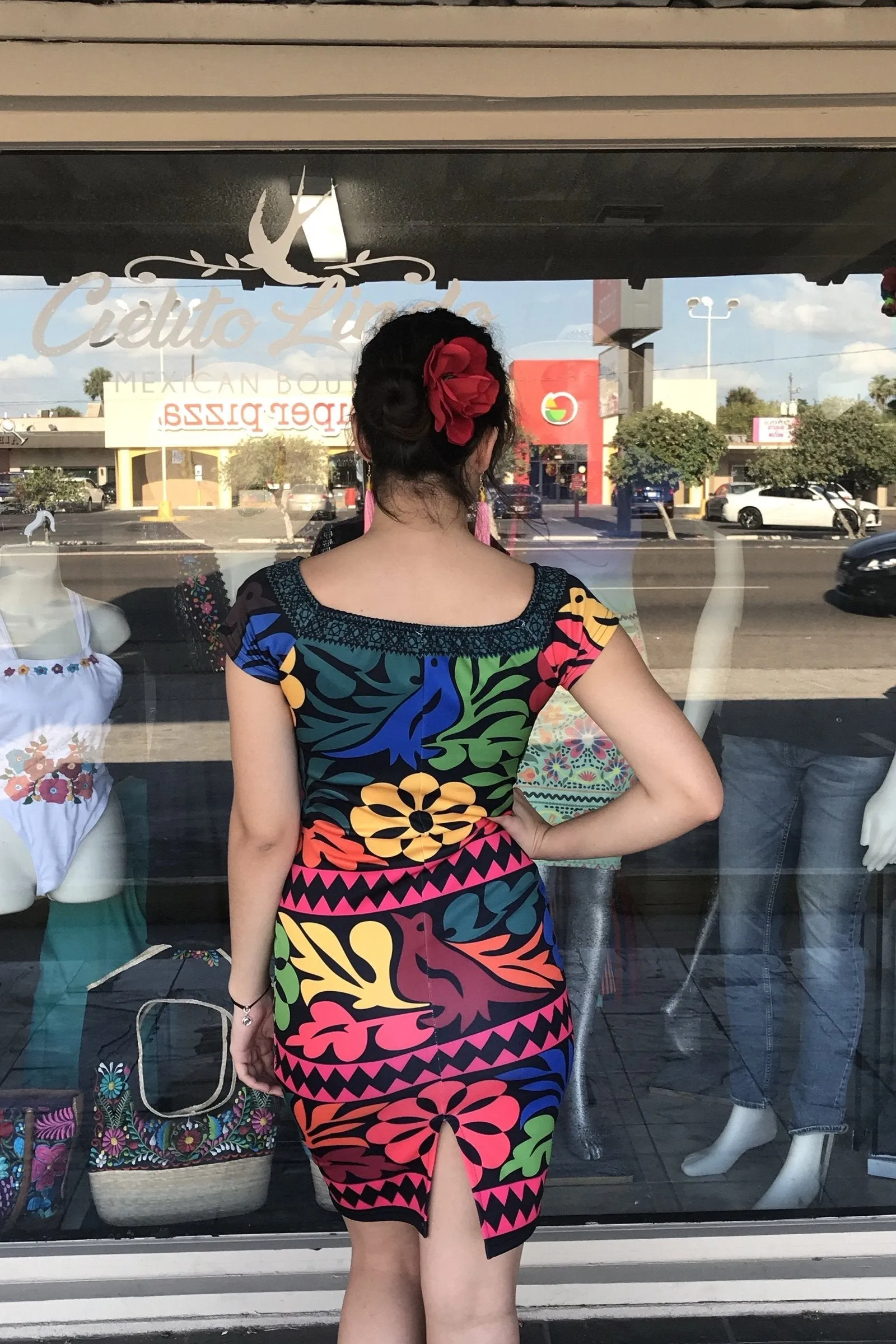 Mexican Jalapita Printed Dress