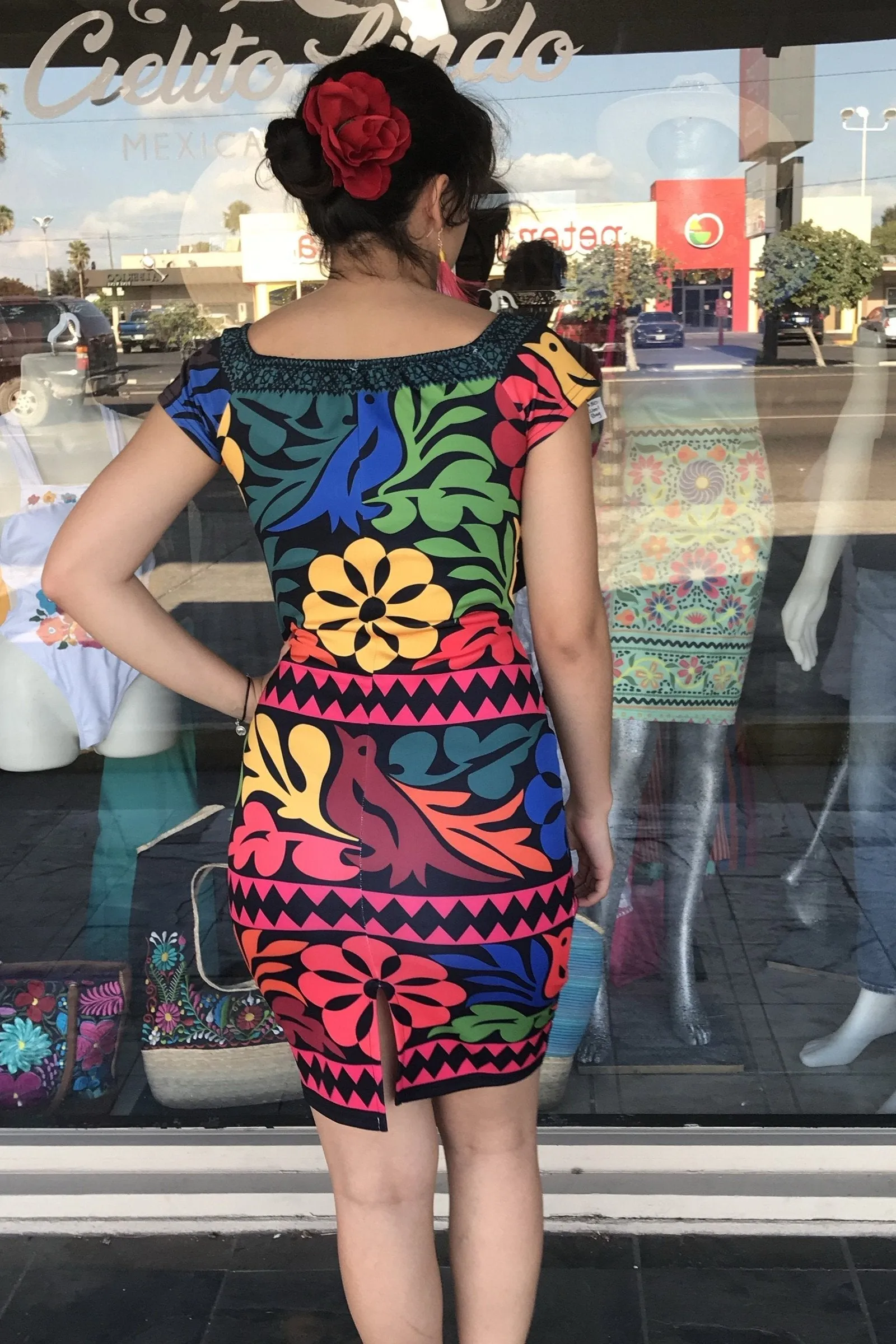 Mexican Jalapita Printed Dress