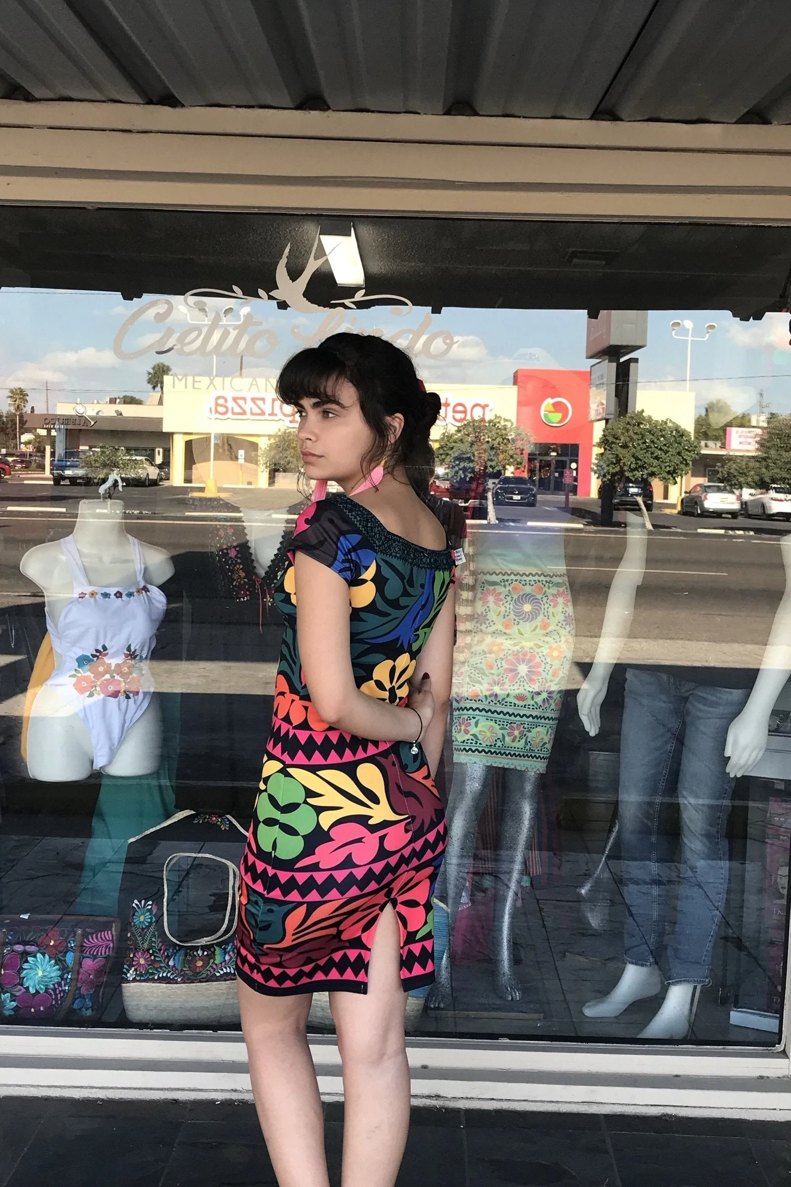 Mexican Jalapita Printed Dress