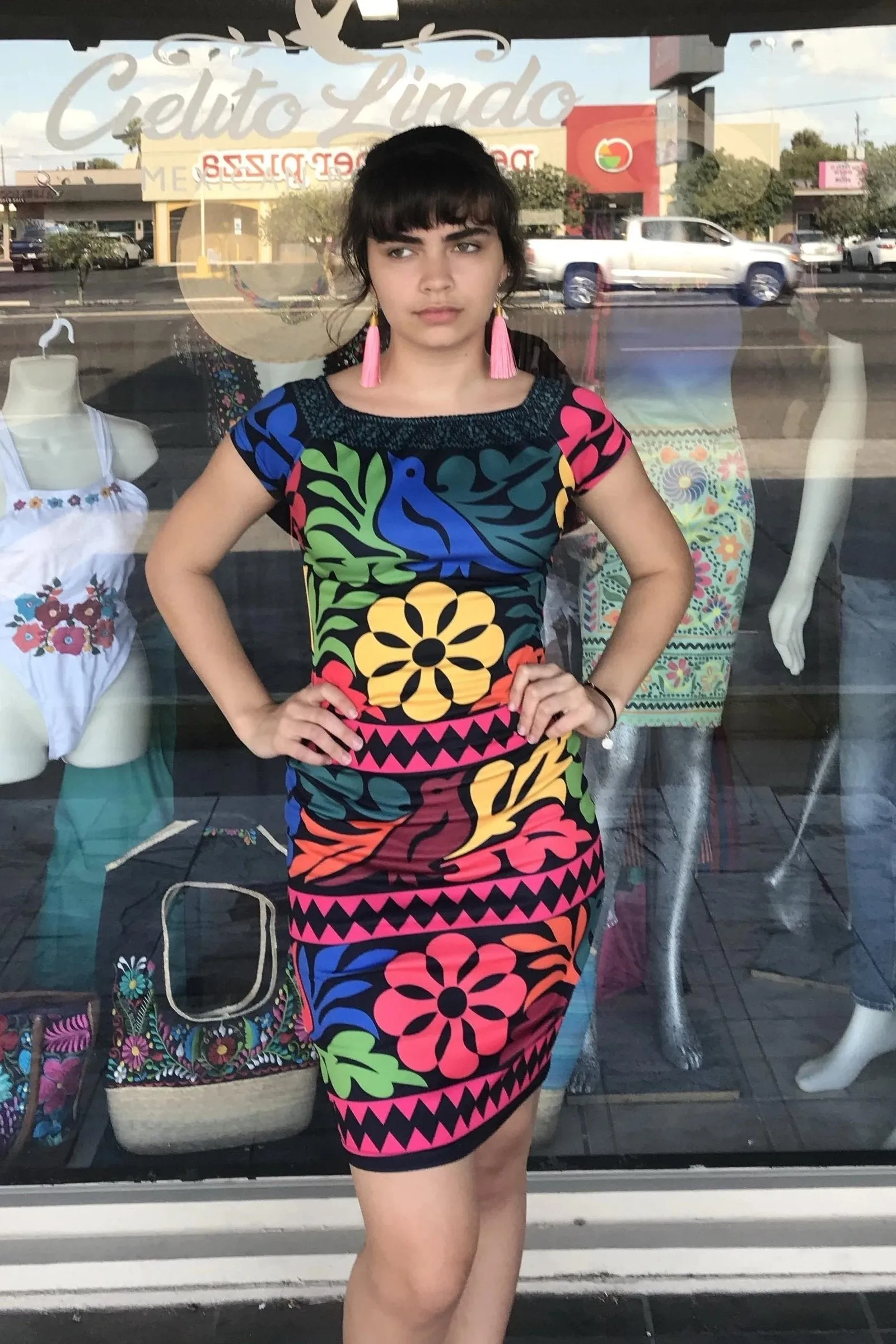 Mexican Jalapita Printed Dress