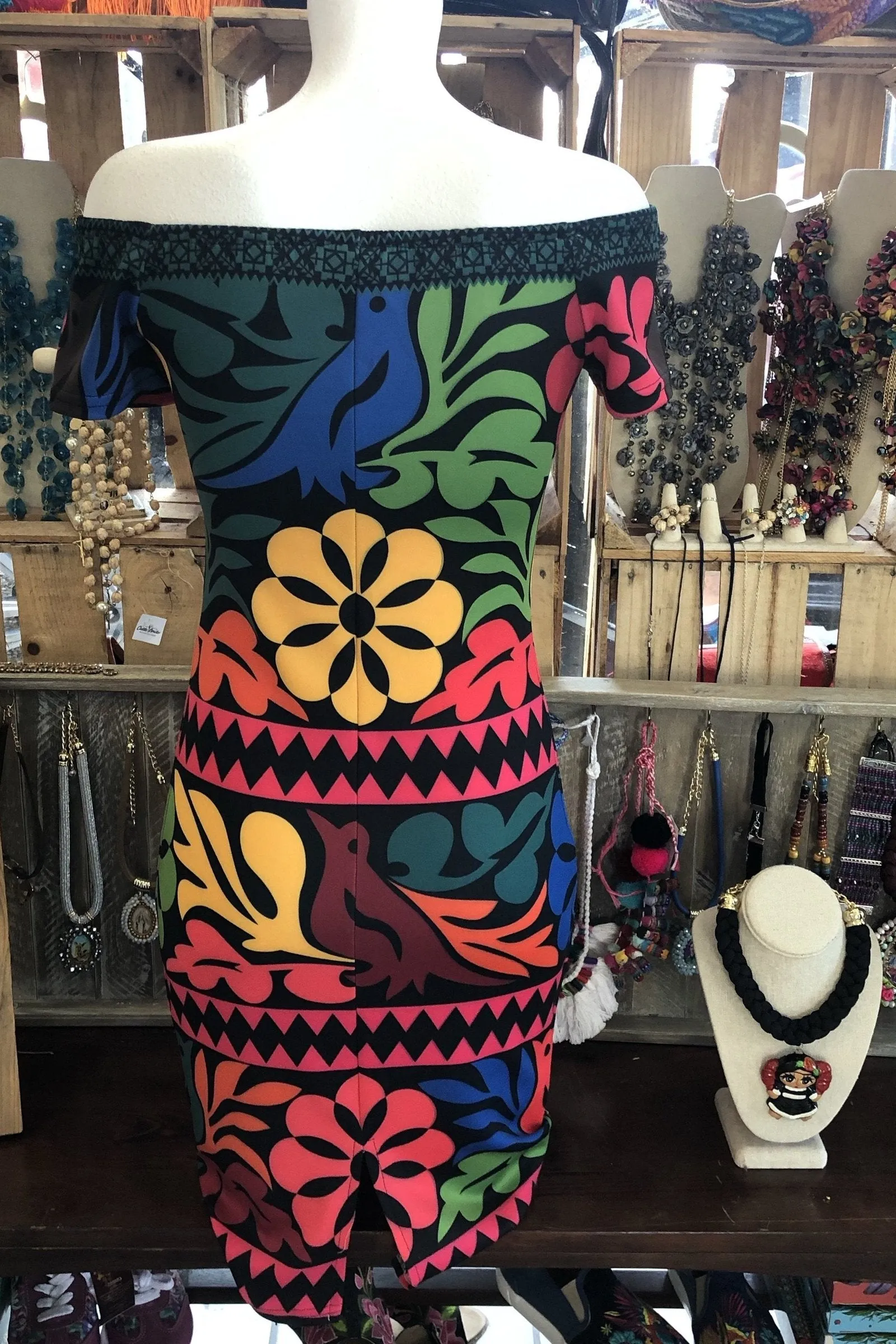 Mexican Jalapita Printed Dress