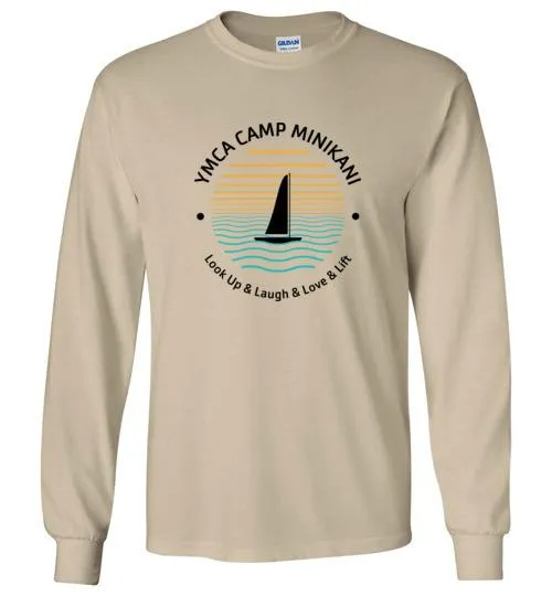 Minikani Long Sleeve T-Shirt - Boat Logo