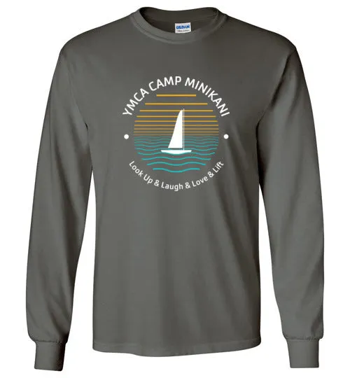 Minikani Long Sleeve T-Shirt - Boat Logo